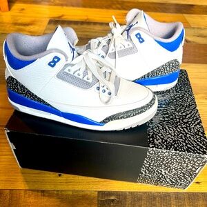 jordan 3 retro racer blue